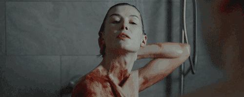 the shower in gif Girls
